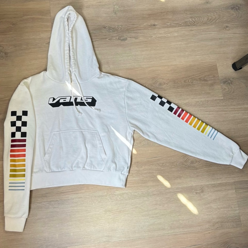 VANS Hoodie w/Multicolor Sleeve Pattern